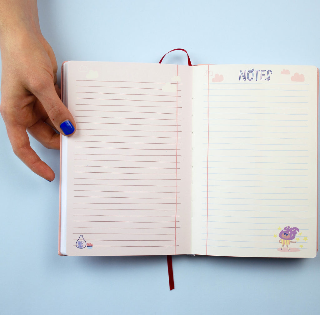 Frannerd - Undated Illustrated Planner - 1 Year