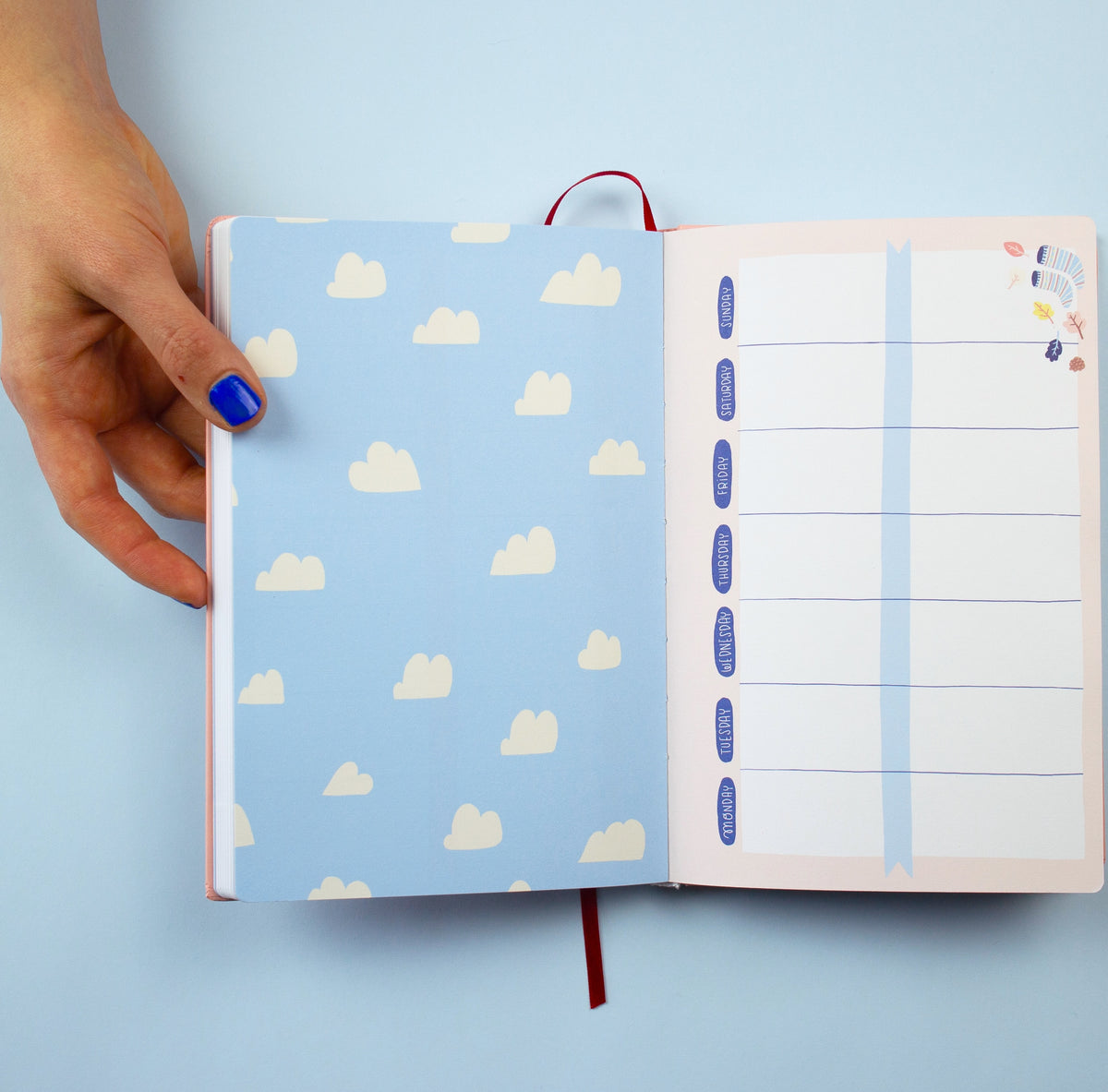 Frannerd - Undated Illustrated Planner - 1 Year