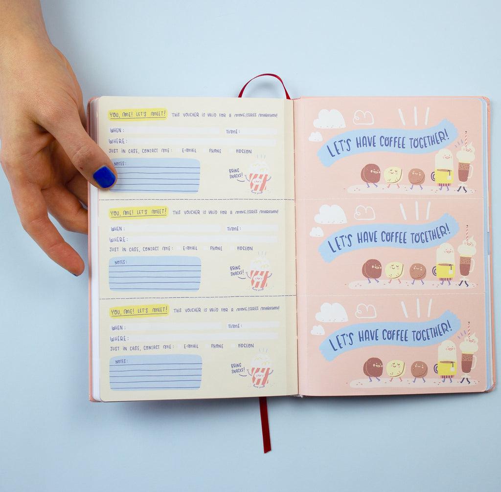 Frannerd - Undated Illustrated Planner - 1 Year