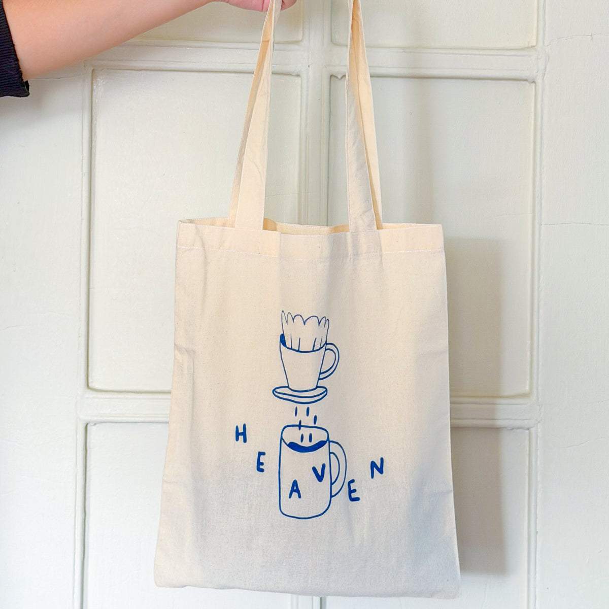 Frannerd - Coffee Heaven Tote - Beige