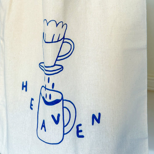 Frannerd - Coffee Heaven Tote - Beige