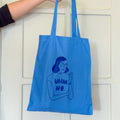 Frannerd - Uhm NO Girl Tote - Dark Blue