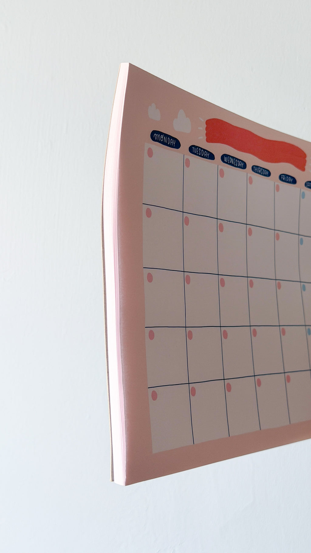 Frannerd - Monthly Schedule Planner Pad