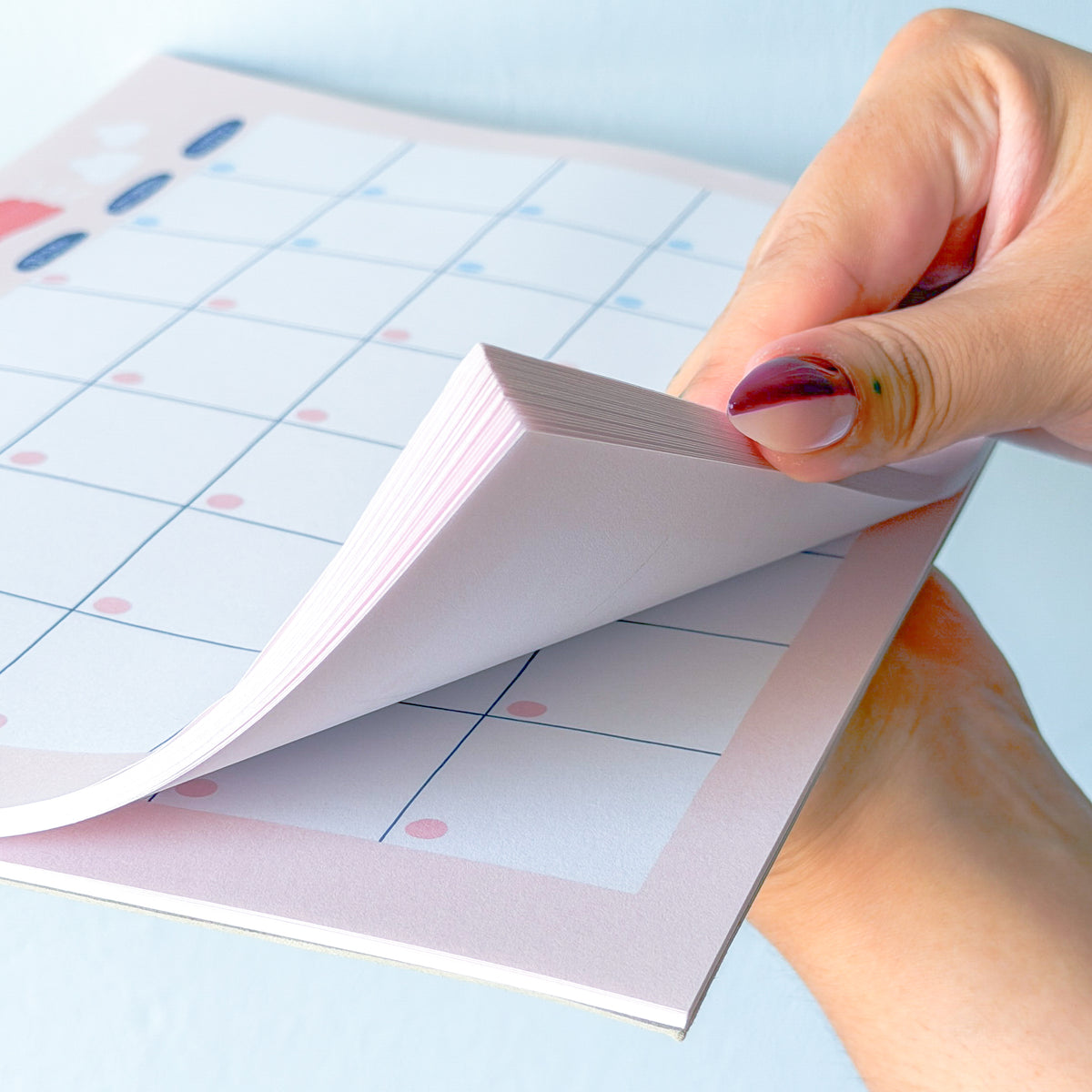 Frannerd - Monthly Schedule Planner Pad