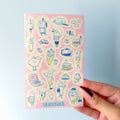 Frannerd - Food Sticker Sheet - Pink