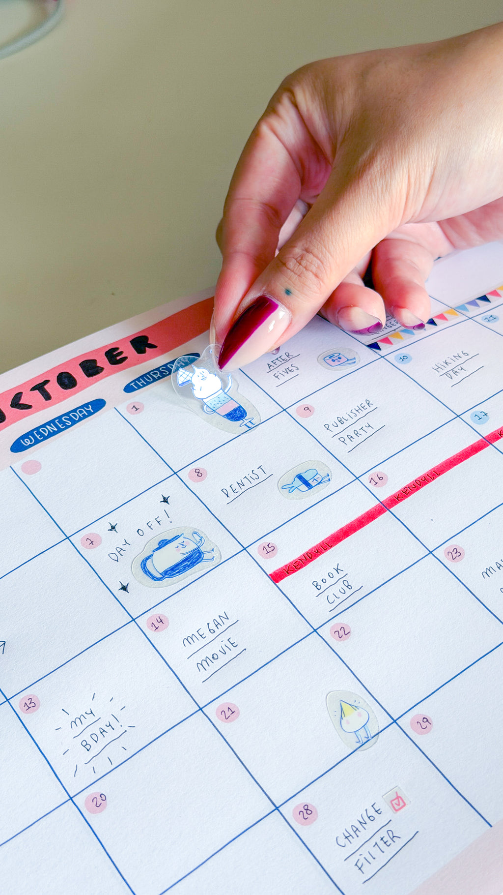 Frannerd - Planner Texts Sticker Sheet
